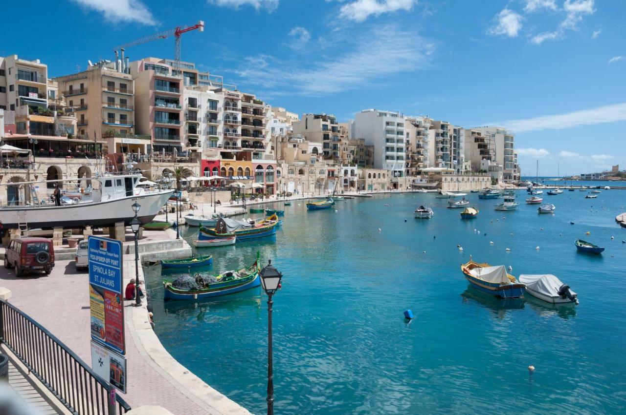 Modern Stylish Apartment - 2 Bedroom & 2 Bathroom Apartment - Spinola Bay, St Julians Saint Julian's Екстериор снимка